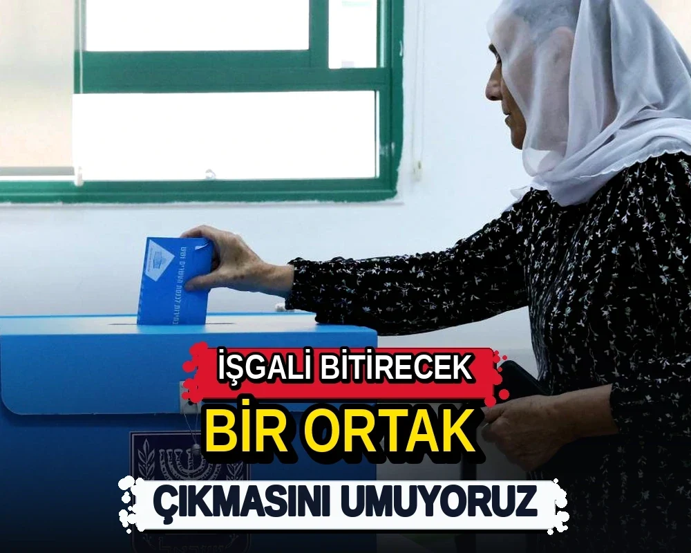 İşgali bitirecek bir ortak çıkmasını umuyoruz - Dosya Haber Manşet