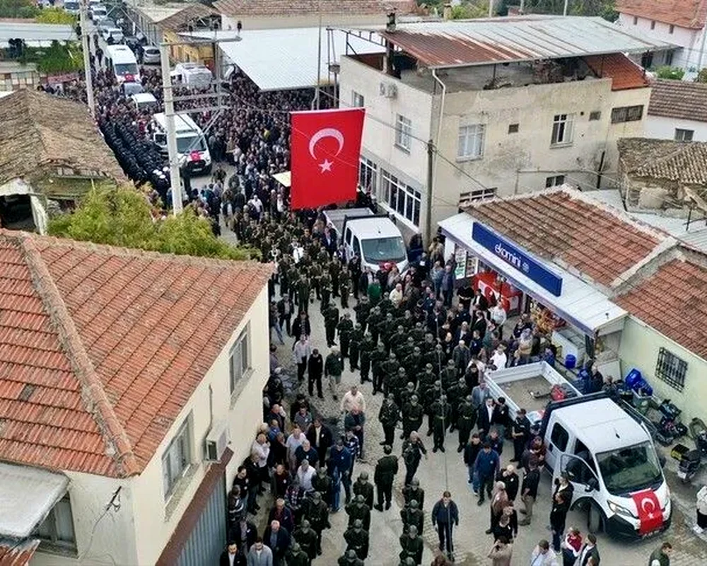 Şehit Piyade Sözleşmeli Er Yusuf Sait Ünlü'nün cenazesi Aydın'da - Dosya Haber Manşet
