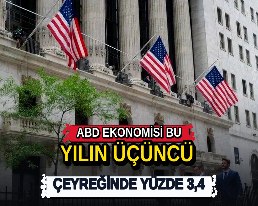 ABD ekonomisi bu yılın üçüncü çeyreğinde yüzde 3,4 büyüdü - Dosya Haber Manşet