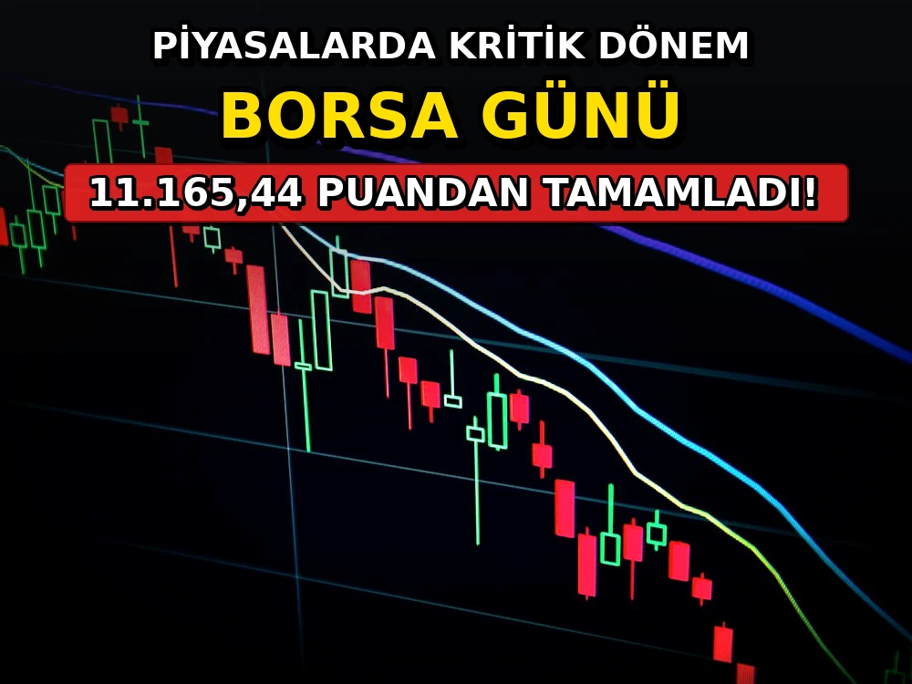 Borsa günü 11.165,44 puandan tamamladı - Dosya Haber Manşet