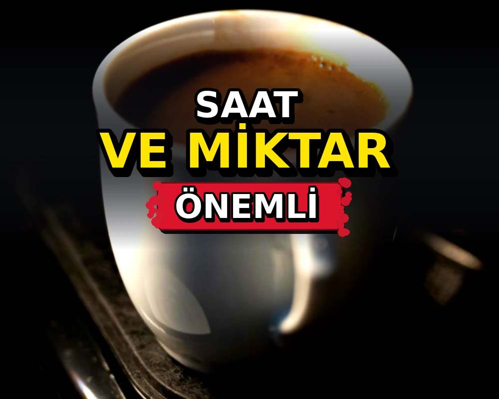 Kahve tüketiminde saat ve miktar önemli - Dosya Haber Manşet