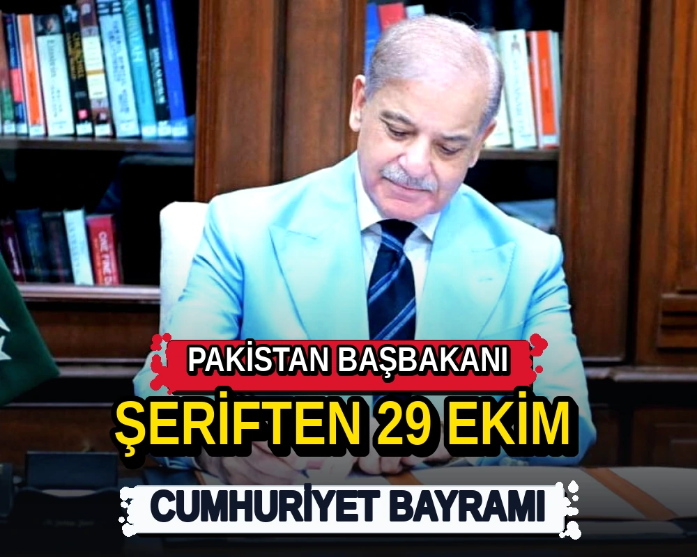 Pakistan Başbakanı Şerif'ten 29 Ekim Cumhuriyet Bayramı - Dosya Haber Manşet