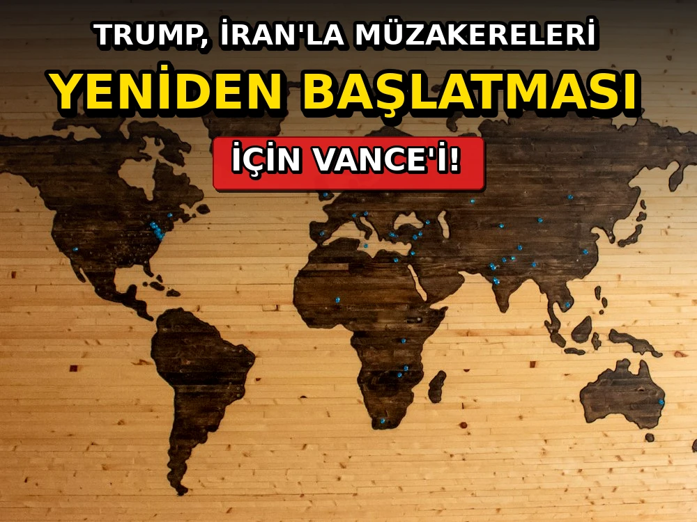 Trump, İran'la müzakereleri yeniden başlatması için Vance'i - Dosya Haber Manşet